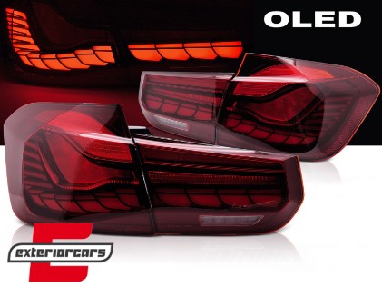 OLED stražnja svjetla SEQ žmigavci (crvena) / BMW serije 3 F30 F35 F80 (2011-2019), LDBMK9
