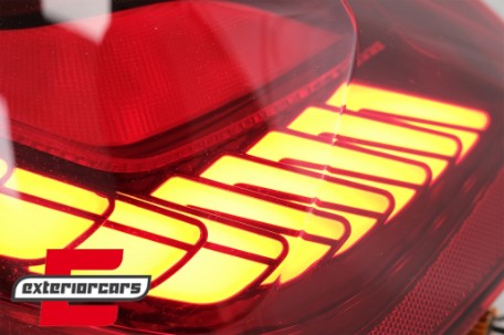 OLED stražnja svjetla SEQ žmigavci (crvena) / BMW serije 3 F30 F35 F80 (2011-2019), LDBMK9