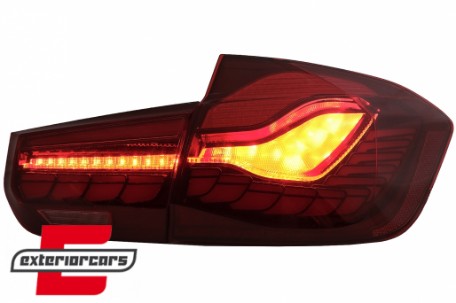 OLED stražnja svjetla SEQ žmigavci (crvena) / BMW serije 3 F30 F35 F80 (2011-2019), LDBMK9
