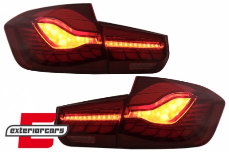 OLED stražnja svjetla SEQ žmigavci (crvena) / BMW serije 3 F30 F35 F80 (2011-2019), LDBMK9
