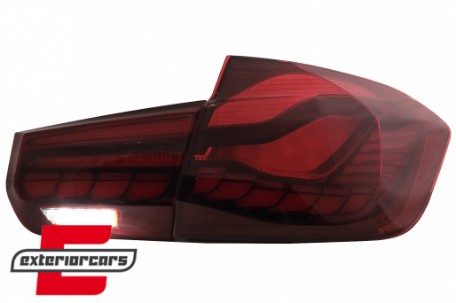 OLED stražnja svjetla SEQ žmigavci (crvena) / BMW serije 3 F30 F35 F80 (2011-2019), LDBMK9