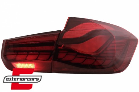 OLED stražnja svjetla SEQ žmigavci (crvena) / BMW serije 3 F30 F35 F80 (2011-2019), LDBMK9