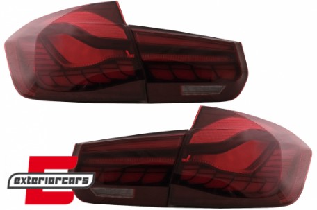 OLED stražnja svjetla SEQ žmigavci (crvena) / BMW serije 3 F30 F35 F80 (2011-2019), LDBMK9
