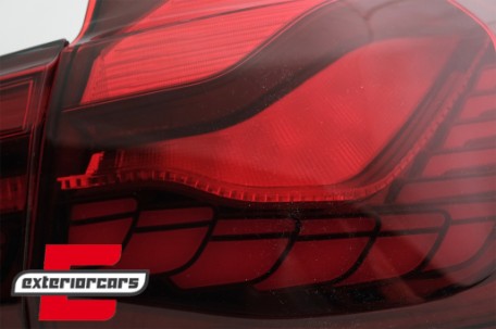 OLED stražnja svjetla SEQ žmigavci (crvena) / BMW serije 3 F30 F35 F80 (2011-2019), LDBMK9