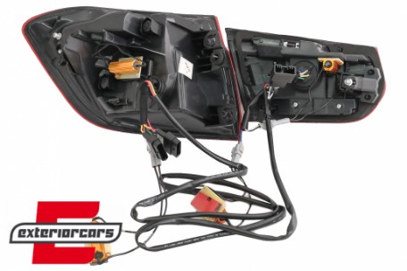 OLED stražnja svjetla SEQ žmigavci (crvena) / BMW serije 3 F30 F35 F80 (2011-2019), LDBMK9