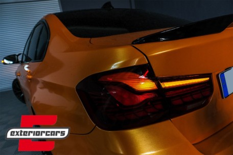 OLED stražnja svjetla SEQ žmigavci (crvena) / BMW serije 3 F30 F35 F80 (2011-2019), LDBMK9