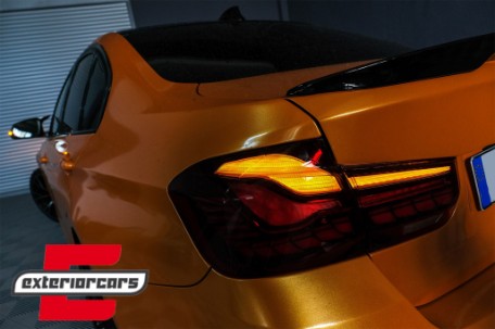 OLED stražnja svjetla SEQ žmigavci (crvena) / BMW serije 3 F30 F35 F80 (2011-2019), LDBMK9