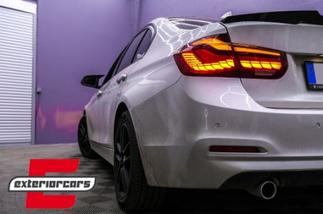 OLED stražnja svjetla SEQ žmigavci (crvena) / BMW serije 3 F30 F35 F80 (2011-2019), LDBMK9