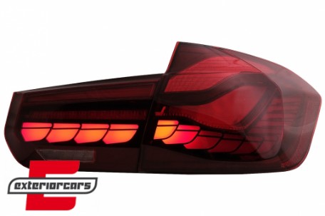 OLED stražnja svjetla SEQ žmigavci (crvena) / BMW serije 3 F30 F35 F80 (2011-2019), LDBMK9