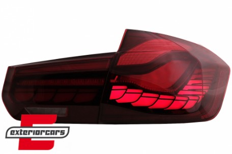 OLED stražnja svjetla SEQ žmigavci (crvena) / BMW serije 3 F30 F35 F80 (2011-2019), LDBMK9