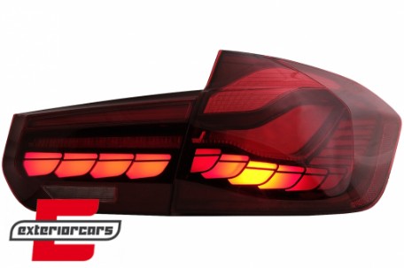 OLED stražnja svjetla SEQ žmigavci (crvena) / BMW serije 3 F30 F35 F80 (2011-2019), LDBMK9