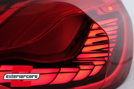 OLED stražnja svjetla SEQ žmigavci (crvena) / BMW serije 4 F32 F33 F36 M4 F82 F83 (2013-03.2019), LDBML7