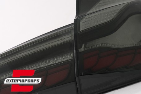 OLED stražnja svjetla SEQ žmigavci (smoke) / BMW serije 3 F30 F35 F80 (2011-2019), LDBML0