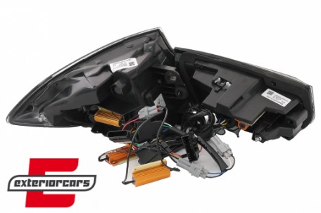 OLED stražnja svjetla SEQ žmigavci (smoke) / BMW serije 3 F30 F35 F80 (2011-2019), LDBML0