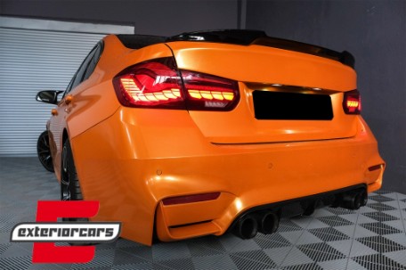 OLED stražnja svjetla SEQ žmigavci (smoke) / BMW serije 3 F30 F35 F80 (2011-2019), LDBML0