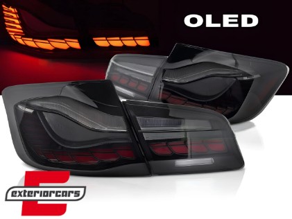 OLED stražnja svjetla SEQ žmigavci (smoke) / BMW serije 5 F10 (2011-2017), LDBMK6