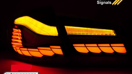 OLED stražnja svjetla SEQ žmigavci (smoke) / BMW serije 5 F10 (2011-2017), LDBMK6