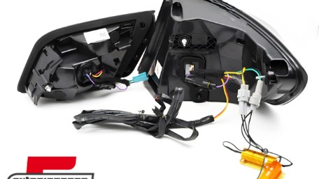 OLED stražnja svjetla SEQ žmigavci (smoke) / BMW serije 5 F10 (2011-2017), LDBMK6