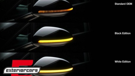 OSRAM Dinamički Full LED žmigavci retrovizora LEDriving DMI (crna) / Audi A4 S4 RS4 B9 (2015-) Audi A5 S5 RS5 F5 (2017-), LEDDMI8W0BKS