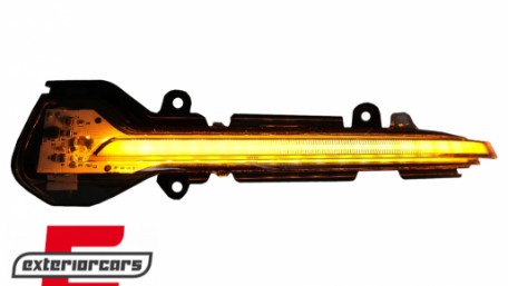 OSRAM Dinamički Full LED žmigavci retrovizora LEDriving DMI (crna) / Seat Leon 5F (2012-) Ibiza KJ (2018-) Arona KJ (2018-), LEDDMI5F0BKS