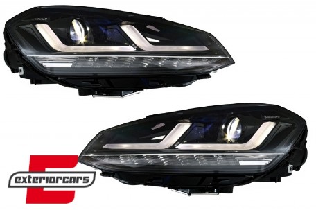 Osram full LED prednja svjetla LEDriving (crna) / VW Golf 7 VII (2012-2017), LEDHL103-BK