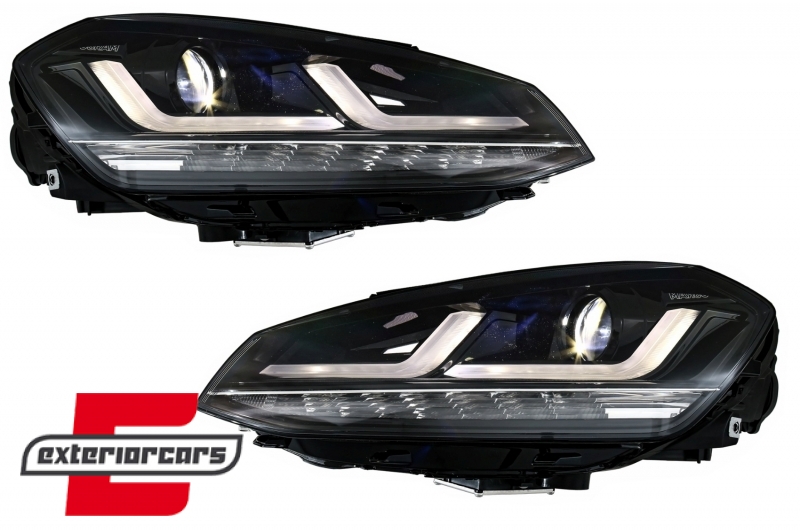 Osram full LED prednja svjetla LEDriving (crna) / VW Golf 7 VII (2012-2017), LEDHL103-BK