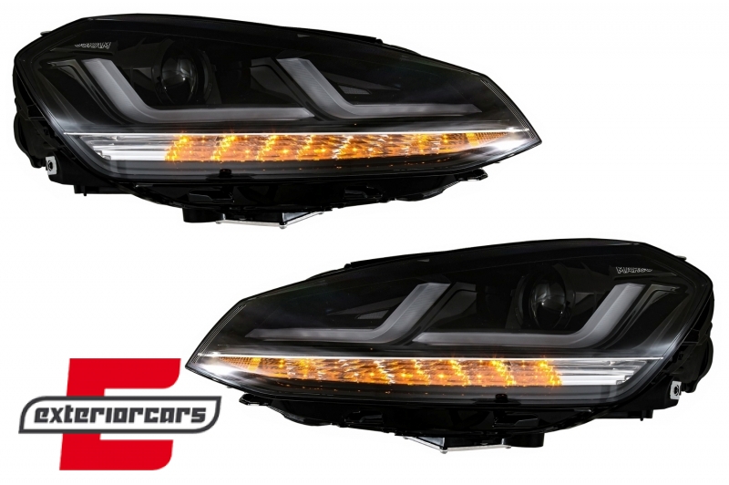Osram full LED prednja svjetla LEDriving (crna) / VW Golf 7 VII (2012-2017), LEDHL103-BK