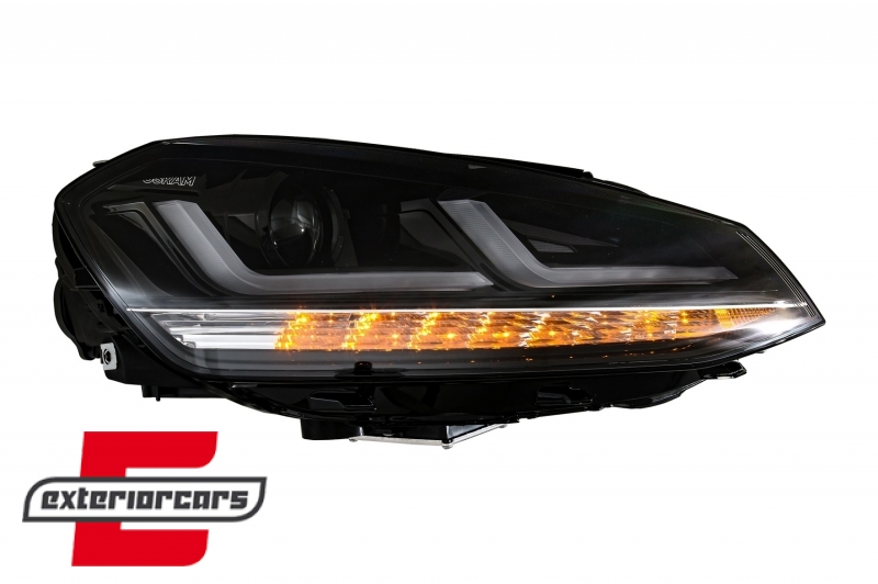 Osram full LED prednja svjetla LEDriving (crna) / VW Golf 7 VII (2012-2017), LEDHL103-BK