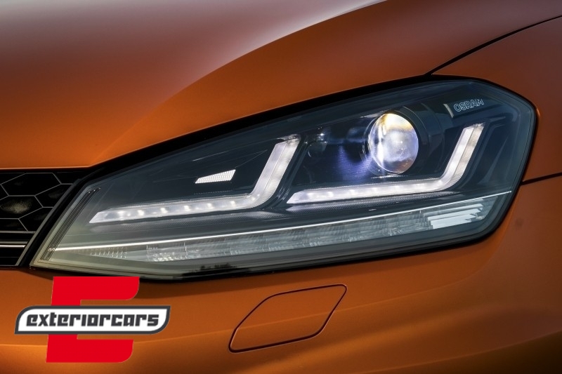 Osram Full LED prednja svjetla LEDriving LED SEQ žmigavci (chrome) / VW Golf 7 VII (2012-2017), LEDHL104-CM