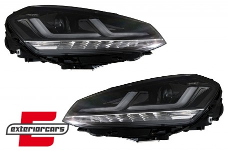 Osram Full LED prednja svjetla LEDriving LED SEQ žmigavci (crna) / VW Golf 7 VII (2012-2017), LEDHL104-BK