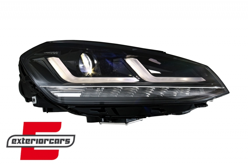 Osram Full LED prednja svjetla LEDriving LED SEQ žmigavci (crna) / VW Golf 7 VII (2012-2017), LEDHL104-BK