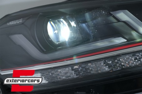 OSRAM Full LED prednja svjetla LEDriving SEQ žmigavci GTI look / VW Golf 7.5 Facelift (2017-2020), LEDHL109-GTI