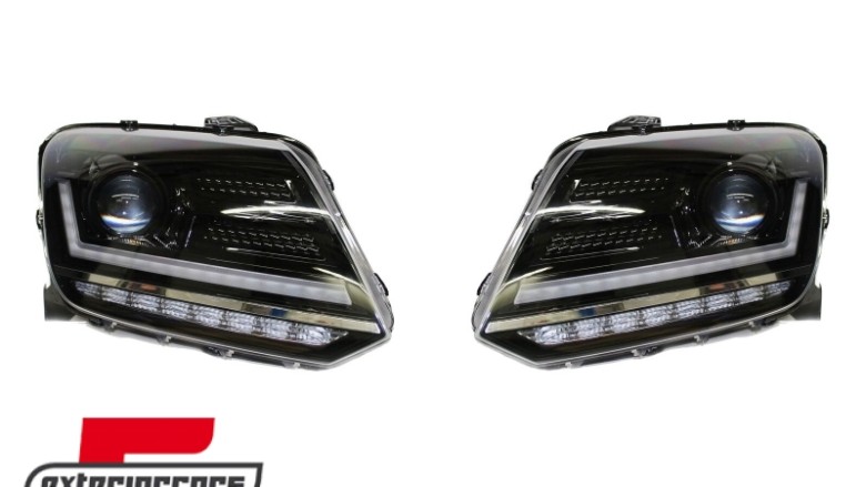 Osram Full LED prednji farovi LEDriving SEQ žmigavci (crna) / VW Amarok (2010-), LEDHL107-BK
