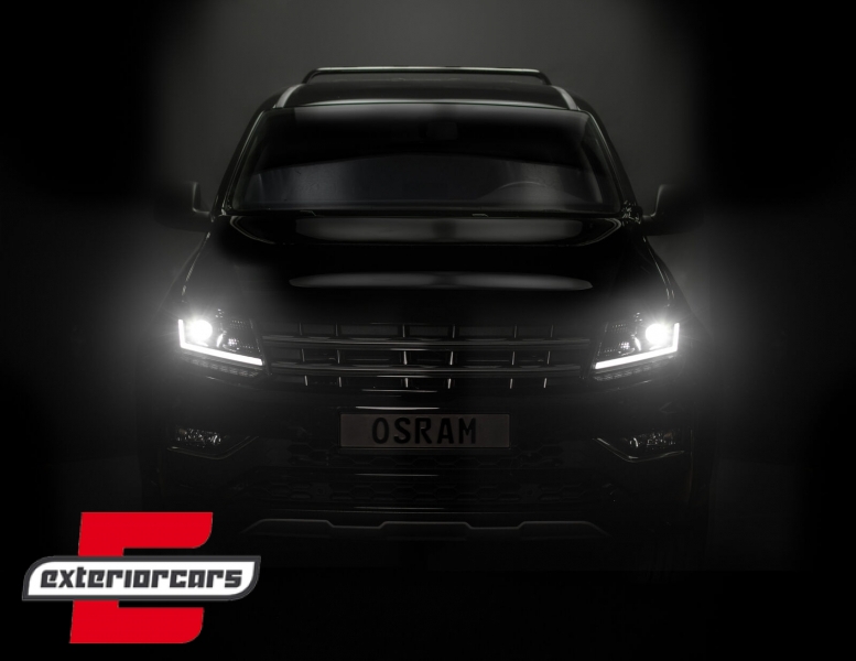 Osram Full LED prednji farovi LEDriving SEQ žmigavci (crna) / VW Amarok (2010-), LEDHL107-BK