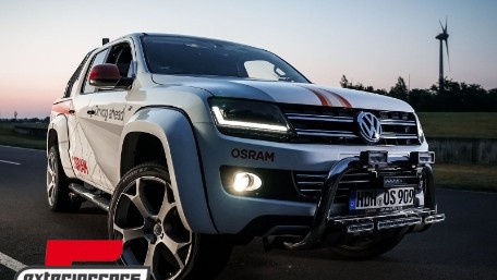 Osram Full LED prednji farovi LEDriving SEQ žmigavci (crna) / VW Amarok (2010-), LEDHL107-BK