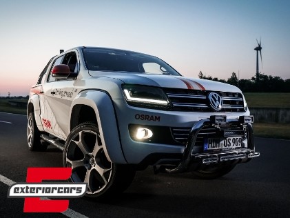 Osram Full LED prednji farovi LEDriving SEQ žmigavci (crna) / VW Amarok (2010-), LEDHL107-BK