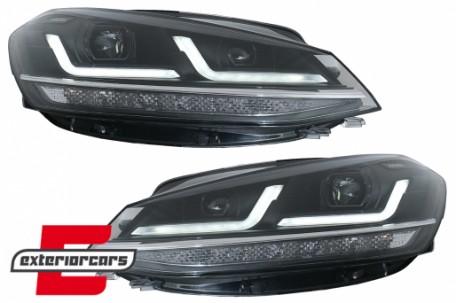 Osram Full LED prednji farovi LEDriving SEQ žmigavci / VW Golf 7.5 Facelift (2017-2020), LEDHL109-BK