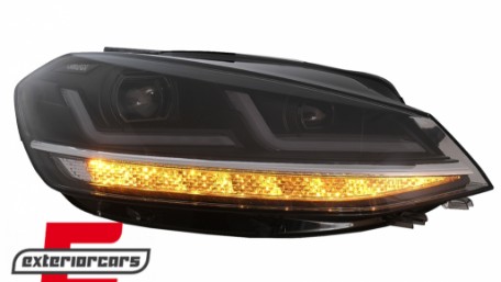 Osram Full LED prednji farovi LEDriving SEQ žmigavci / VW Golf 7.5 Facelift (2017-2020), LEDHL109-BK