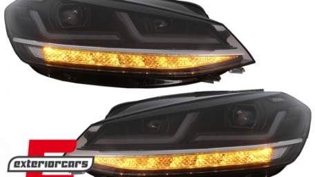 Osram Full LED prednji farovi LEDriving SEQ žmigavci / VW Golf 7.5 Facelift (2017-2020), LEDHL109-BK
