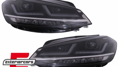 Osram Full LED prednji farovi LEDriving SEQ žmigavci / VW Golf 7.5 Facelift (2017-2020), LEDHL109-BK