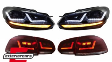 OSRAM LEDriving FULL LED paket farova Dinamički Sekvencijalni žmigavci / VW Golf 6 VI (2008-2012), COLEDTL102BK
