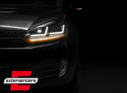 OSRAM LEDriving FULL LED paket farova Dinamički Sekvencijalni žmigavci / VW Golf 6 VI (2008-2012), COLEDTL102BK
