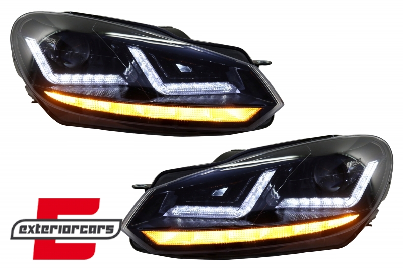 OSRAM LEDriving FULL LED paket farova Dinamički Sekvencijalni žmigavci / VW Golf 6 VI (2008-2012), COLEDTL102BK