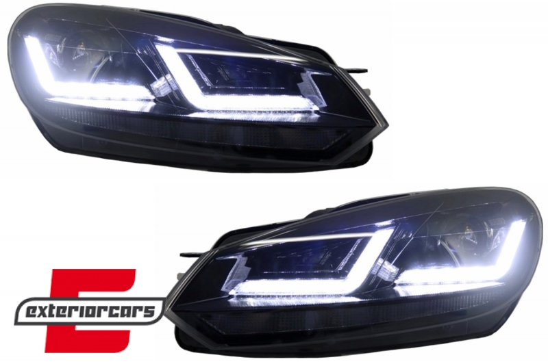 OSRAM LEDriving FULL LED paket farova Dinamički Sekvencijalni žmigavci / VW Golf 6 VI (2008-2012), COLEDTL102BK
