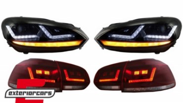 OSRAM LEDriving FULL LED paket farova Dinamički Sekvencijalni žmigavci / VW Golf 6 VI (2008-2012), COLEDTL102GTI