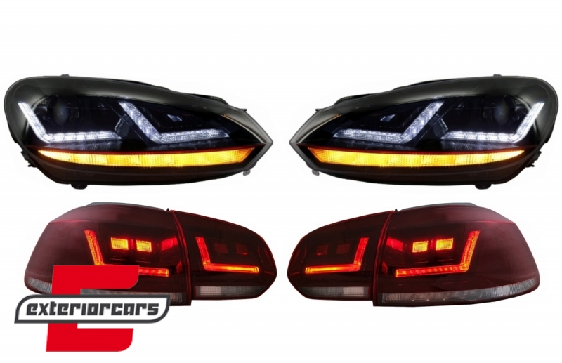 OSRAM LEDriving FULL LED paket farova Dinamički Sekvencijalni žmigavci / VW Golf 6 VI (2008-2012), COLEDTL102GTI