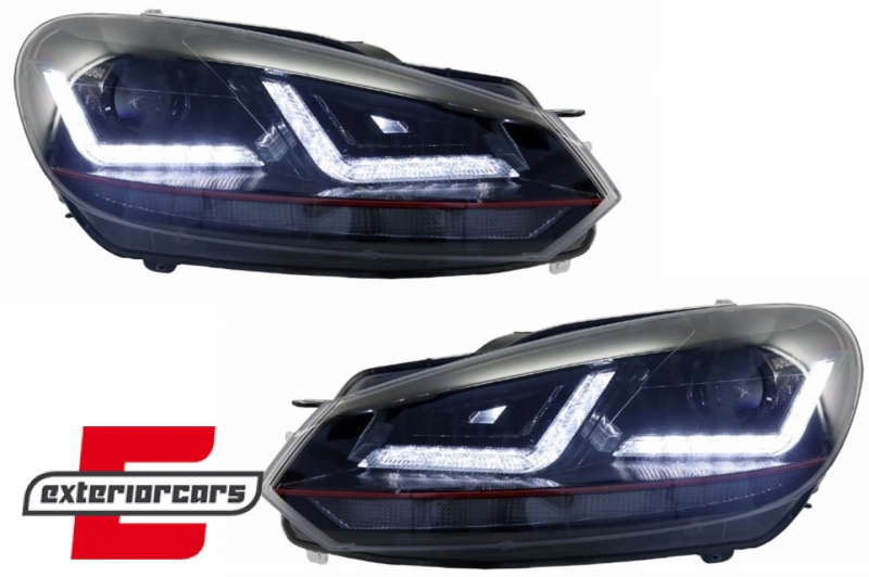 OSRAM LEDriving FULL LED paket farova Dinamički Sekvencijalni žmigavci / VW Golf 6 VI (2008-2012), COLEDTL102GTI