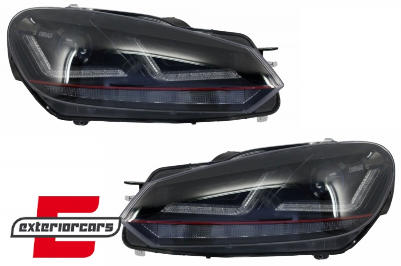 OSRAM LEDriving FULL LED paket farova Dinamički Sekvencijalni žmigavci / VW Golf 6 VI (2008-2012), COLEDTL102GTI