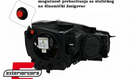 OSRAM LEDriving FULL LED paket farova Dinamički Sekvencijalni žmigavci / VW Golf 6 VI (2008-2012), COLEDTL102GTI