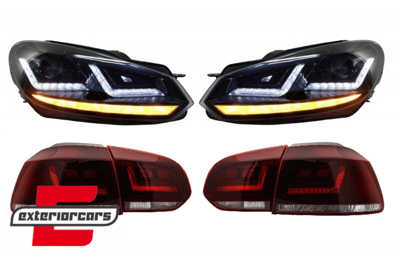 OSRAM LEDriving FULL LED paket farova SEQ žmigavci / VW Golf 6 VI (2008-2012), COLEDTL102CM